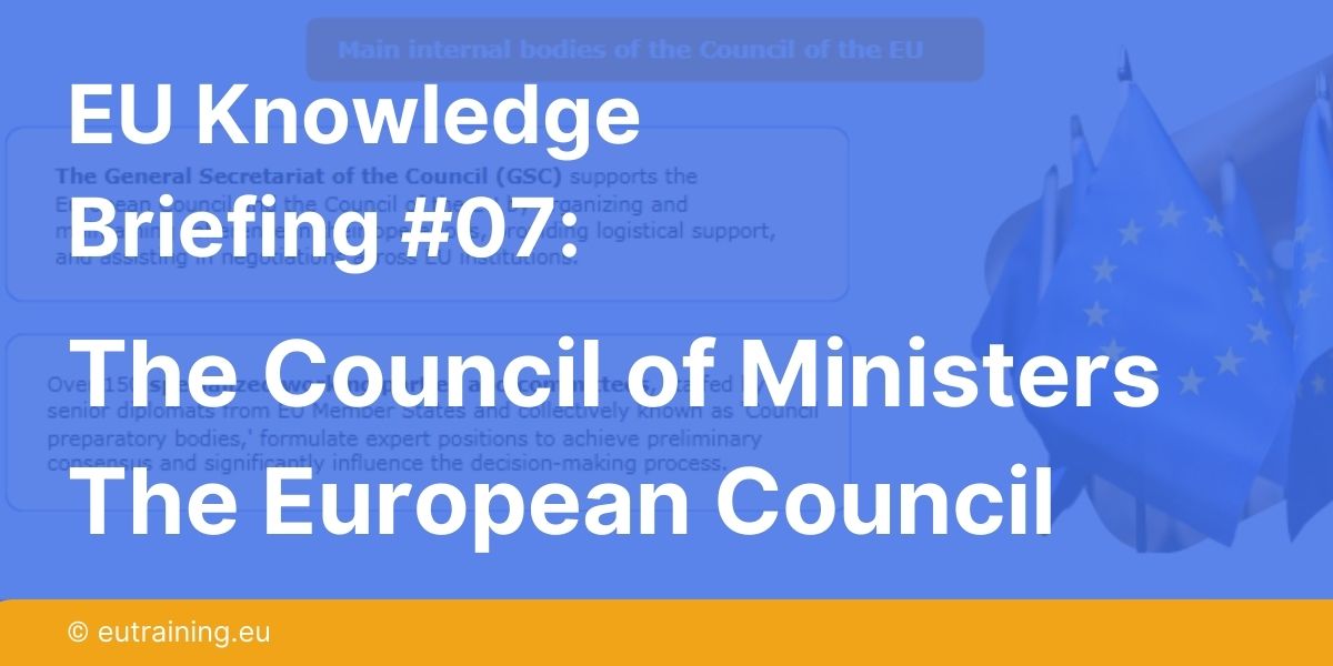 Improve your EU Knowledge | Learn all about the difference between the two Councils