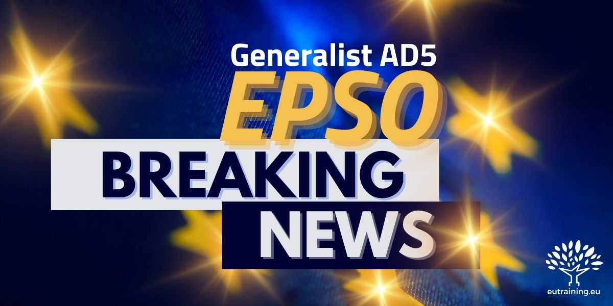 Your complete EU Training guide to the EPSO Generalist Administrators AD5 competition.