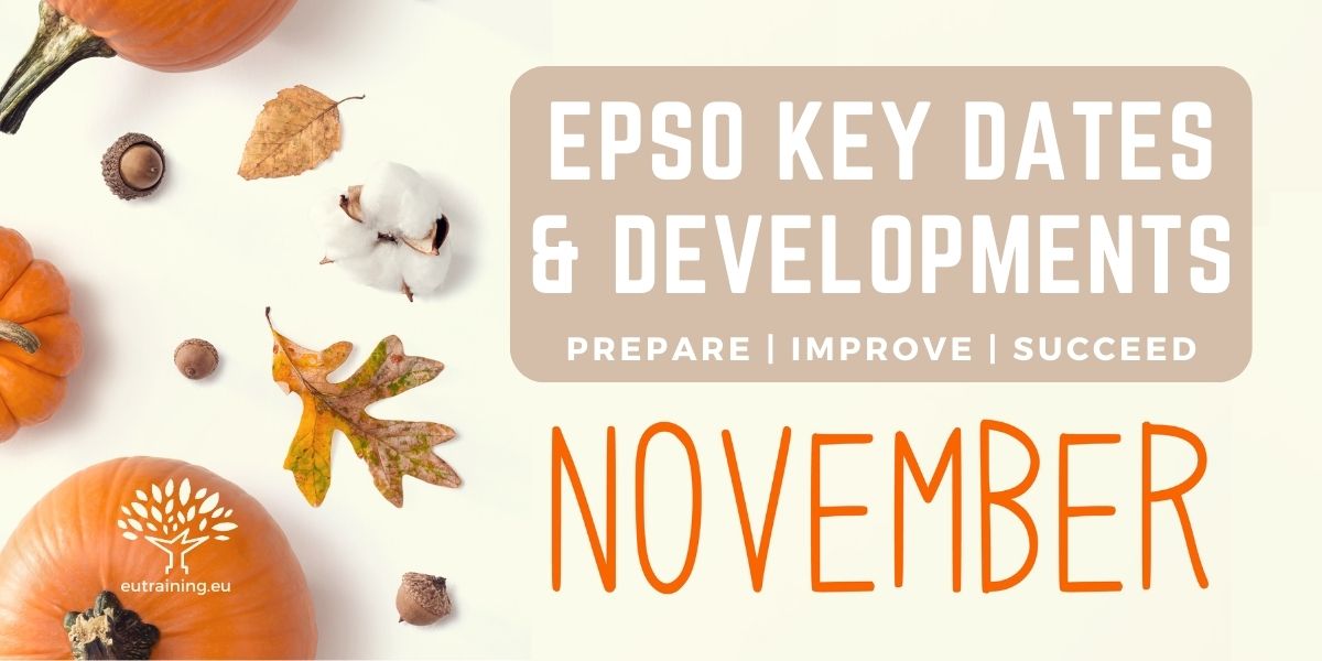 EPSO Exams forward planning for November 2023 - EPSO competitions news and much more!