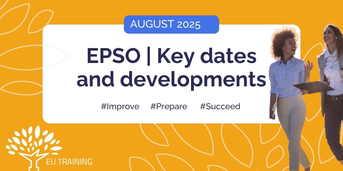 As everyone sets up their out of office emails to head off on holidy - there are a few things you should do to prepare for September and EPSO competitions...