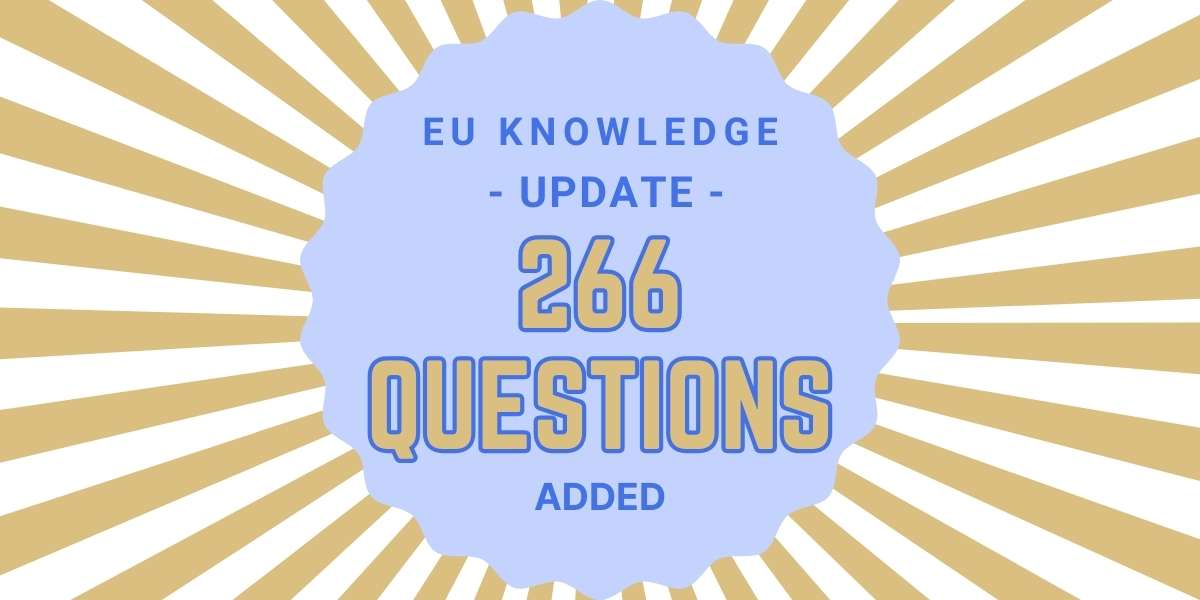 450 new EPSO Economists MCQ prep questions total have been added, including general EU economics questions.