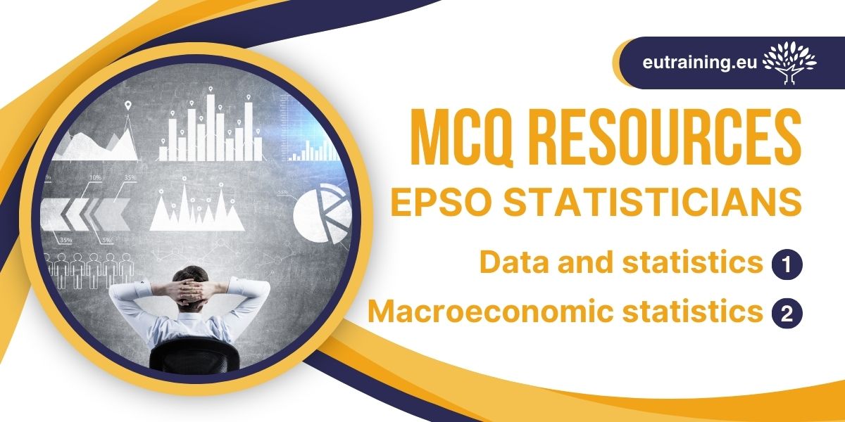 EU Training's experts used these resources to create practice questions for the EPSO Statisticians field-related MCQ