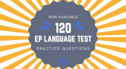 The EP Language Test practice questions have arrived in the EU Training database.