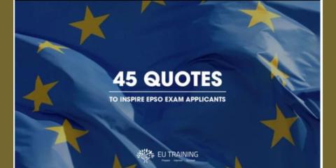 45 Quotes To Inspire EPSO Exam Applicants