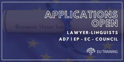 APPLICATIONS OPEN! Lawyer-Linguists | EP-EC-Council | EPSO Exams