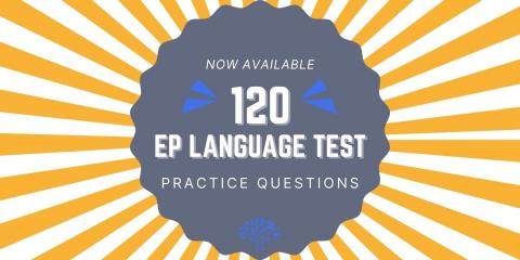 120 EP Language Test Questions Added