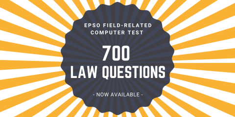 700 EU LAW Questions - So You Can Get Ready For Your EPSO Exam