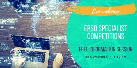 EPSO Specialist Competitions - FREE  Information Webcast