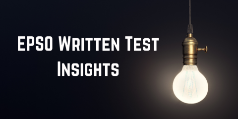 COMING UP - EPSO Written Test Insights