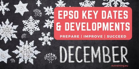 What's coming up in December 2023 | EPSO rundown