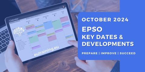 What's coming up in October 2024 | EPSO Rundown