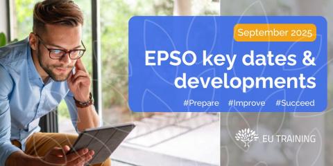 What's coming up in September 2025 | EPSO Rundown