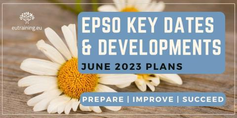 What's Coming Up in June 2023 - EPSO Rundown