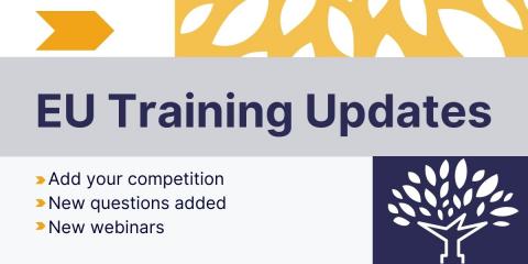 EUT Website Update: Add your competition, new webinars and more...