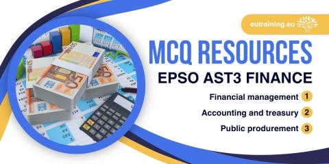 Field-related MCQ resources | EPSO AST3 Finance