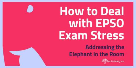 How to Deal with EPSO Exam Stress