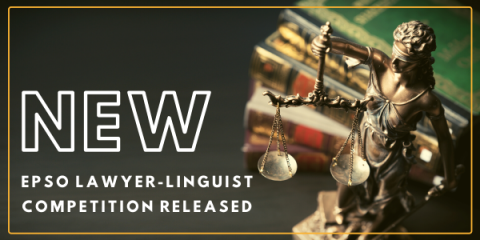 APPLICATIONS OPEN for 2021 Lawyer-Linguists Competition!