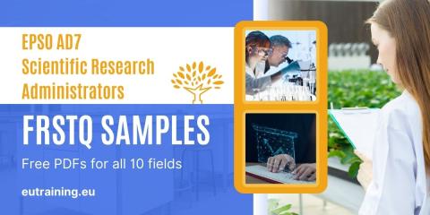 FRSTQ Sample Questions | EPSO Scientific Research Administrators 